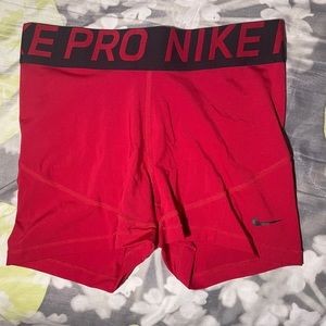 Red Nike Pros